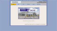 Desktop Screenshot of cramerundmundt.de