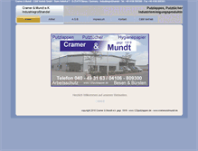 Tablet Screenshot of cramerundmundt.de
